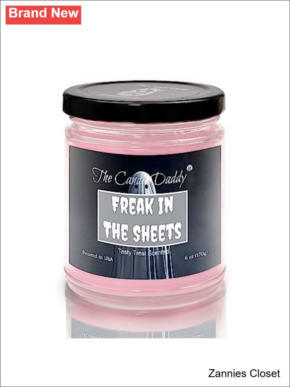 👻 Sweet Treat Scented Halloween Jar Candle 6 Oz 40 Hour Burn Time
